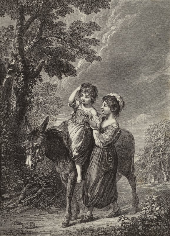 Camponeses de Thomas after Gainsborough