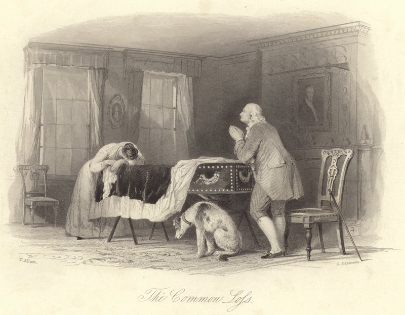 A Perda Comum (gravura) de Thomas (after) Allom