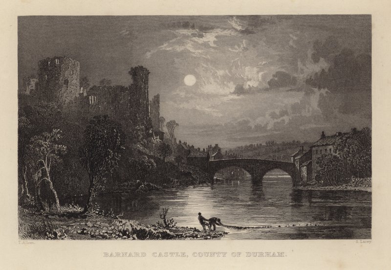 Barnard Castle de Thomas Allom