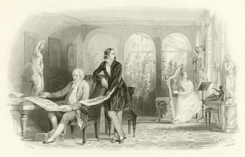 Os primeiros sonhos do amor de Thomas Allom