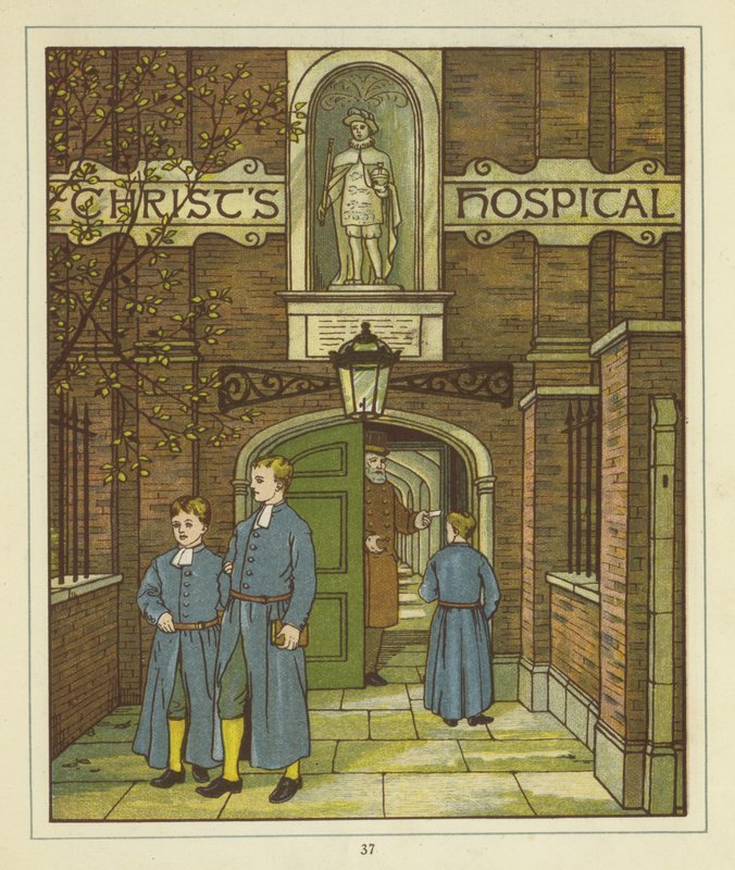 Hospital de Cristo em Greyfriars de Thomas Crane