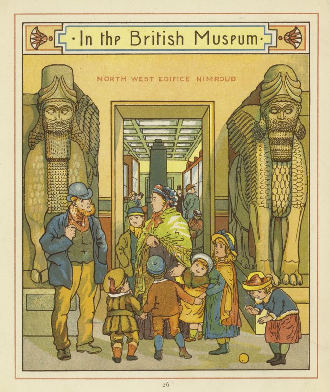 No Museu Britânico de Thomas Crane