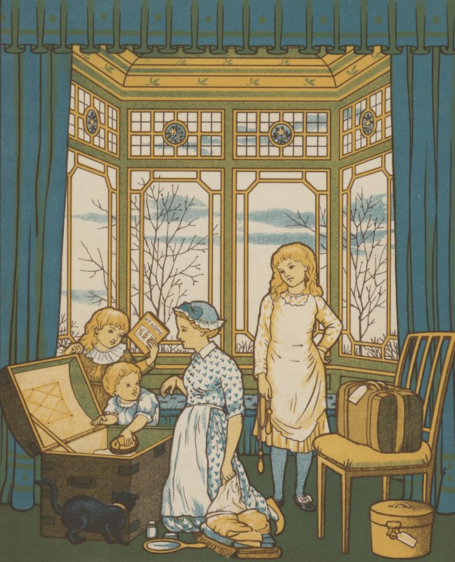 Londres: embalagem (cor litho) de Thomas Crane