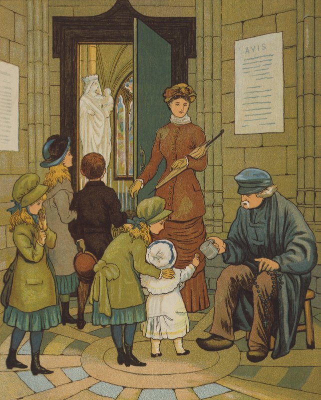 Rouen: Blind Pierre (cor litho) de Thomas Crane