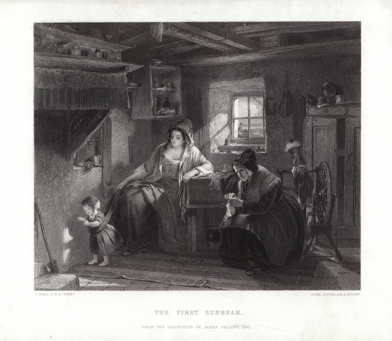O primeiro raio de sol de Thomas Faed