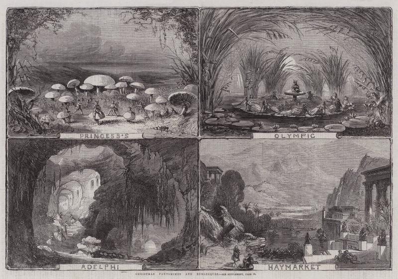 Pantomimas de Natal e Burlesques de Thomas Harrington Wilson