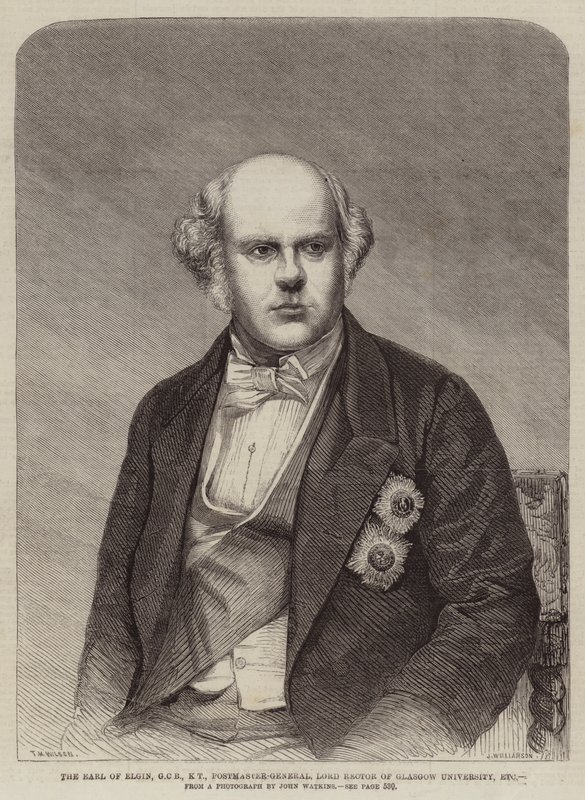 Conde de Elgin, GCB, KT, Postmaster-General, Lord Reitor da Universidade de Glasgow, etc. de Thomas Harrington Wilson