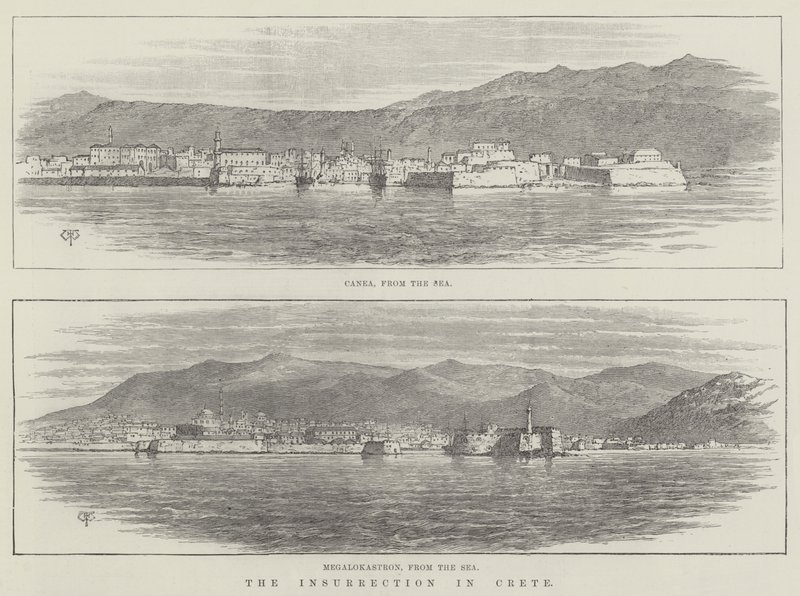 A insurreição em Creta de Thomas Harrington Wilson