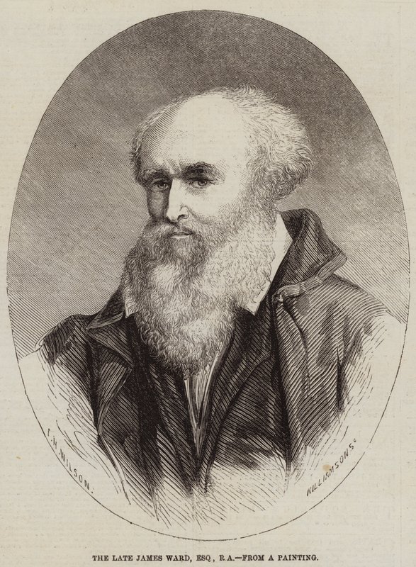O falecido James Ward, Esquire, RA de Thomas Harrington Wilson