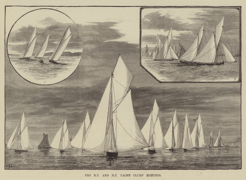 Jogos do Royal Thames e New Thames Yacht Clubs de Thomas Harrington Wilson