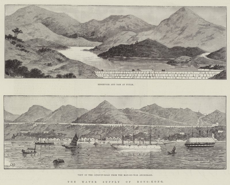 O abastecimento de água de Hong Kong de Thomas Harrington Wilson