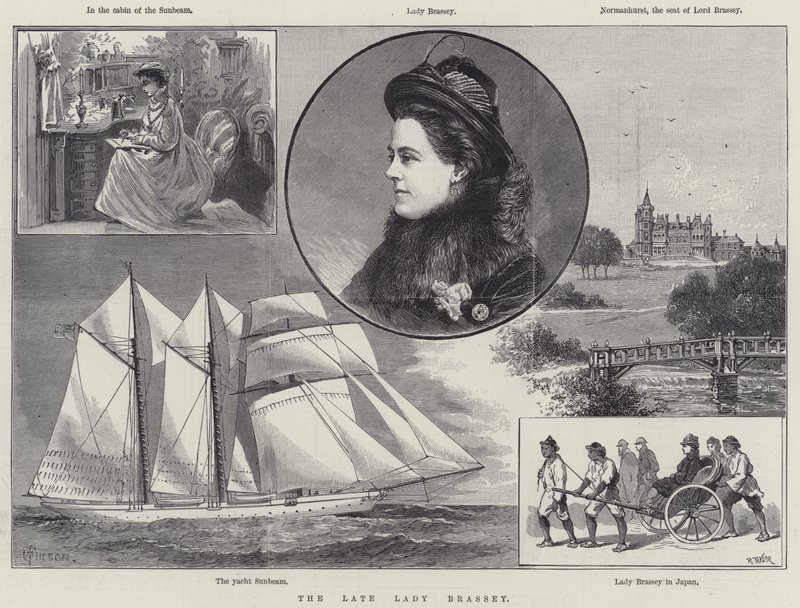 A falecida Lady Brassey de Thomas Harrington Wilson