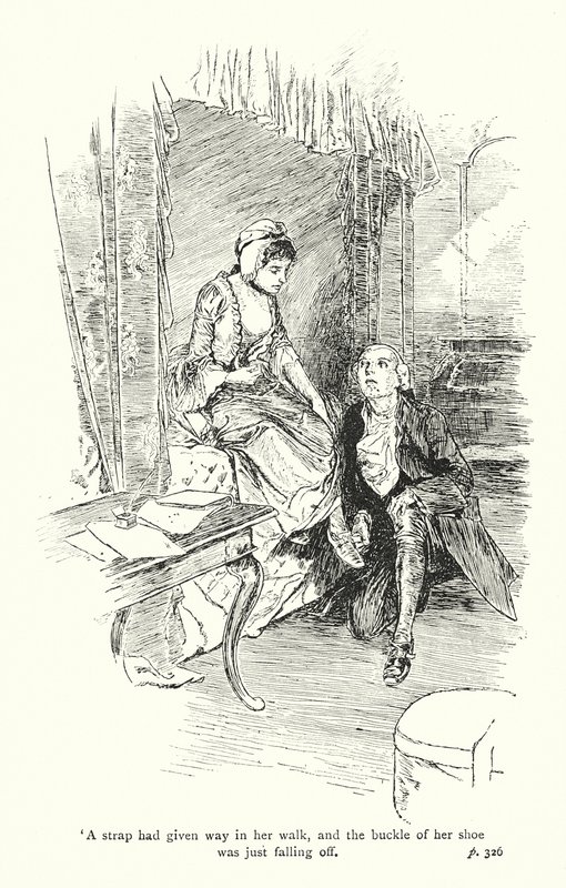 Ilustração para A Sentimental Journey de Laurence Sterne (litografia) de Thomas Heath Robinson