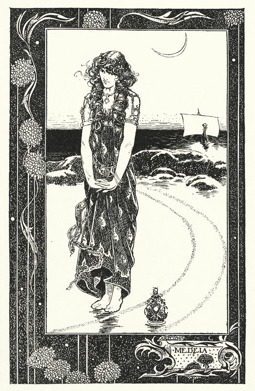 Medeia (litho) de Thomas Heath Robinson