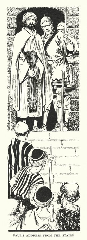 Discurso de Paulo da Escada (litografia) de Thomas Heath Robinson