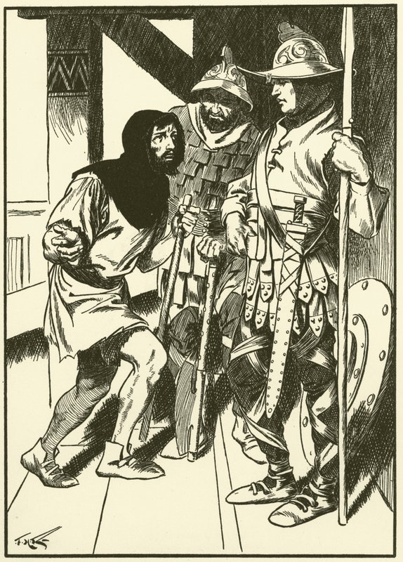 O Carvoeiro do Palácio (gravura) de Thomas Heath Robinson