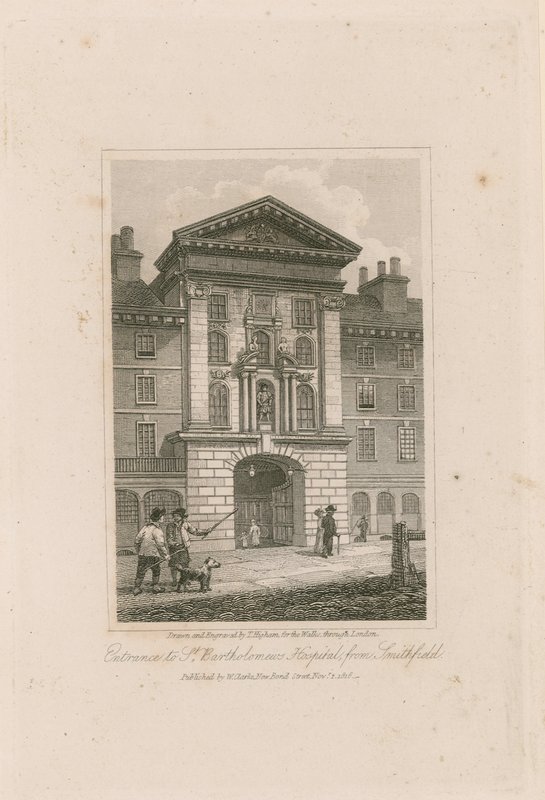 Hospital de São Bartolomeu, Smithfield. de Thomas Higham