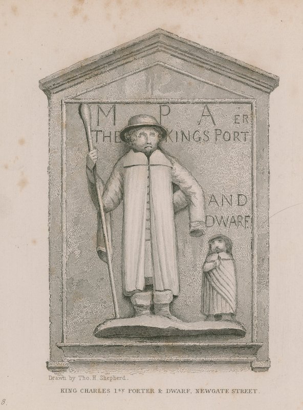 King Charles 1st Porter and Dwarf de Thomas Hosmer Shepherd
