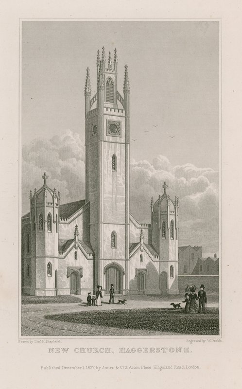 Nova igreja, Haggerston de Thomas Hosmer Shepherd