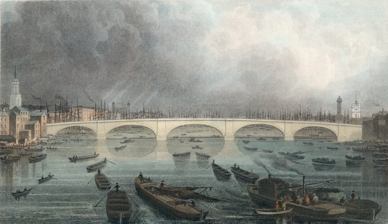 New London Bridge de Thomas Hosmer Shepherd