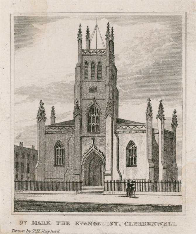 Igreja de São Marcos, Clerkenwell de Thomas Hosmer Shepherd