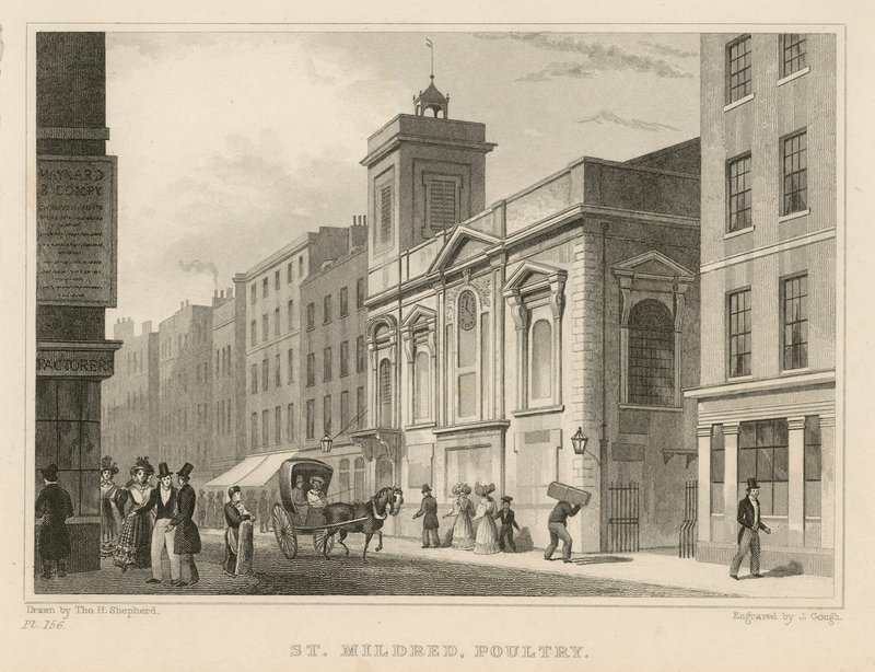 Aves Domésticas de St Mildred de Thomas Hosmer Shepherd