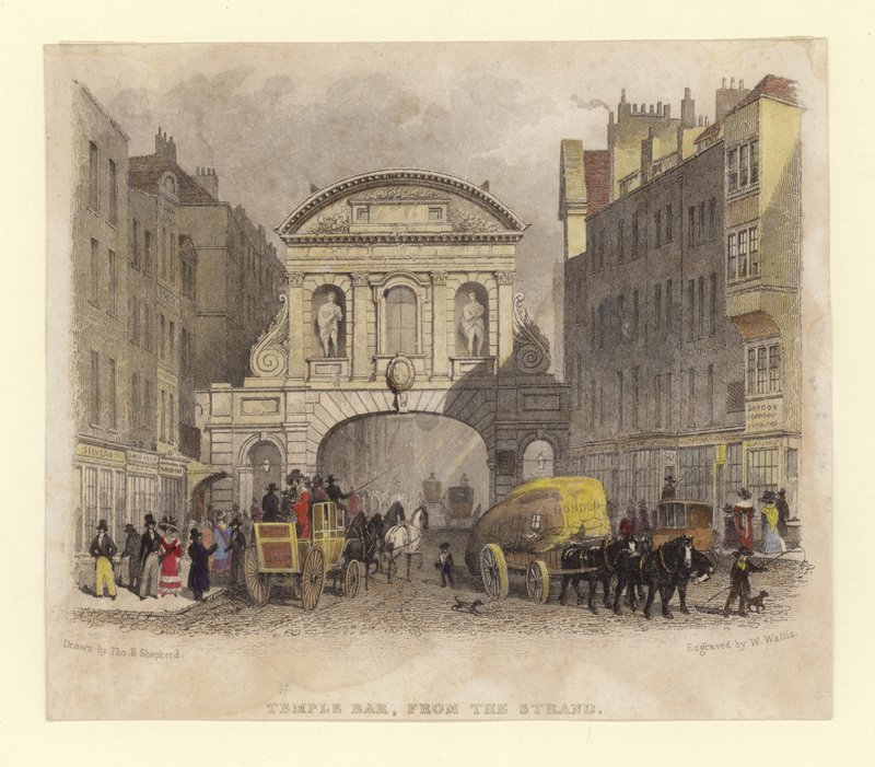 Temple Bar de Thomas Hosmer Shepherd
