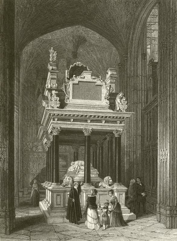 Túmulo da rainha elizabeth de Thomas Hosmer Shepherd