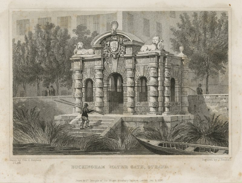 Escadas de York de Thomas Hosmer Shepherd