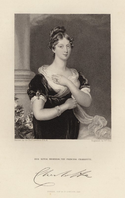 Sua Alteza Real A Princesa Charlotte de Thomas Lawrence
