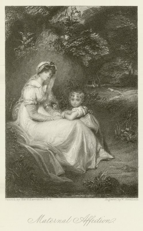 Afeição Materna de Thomas Lawrence