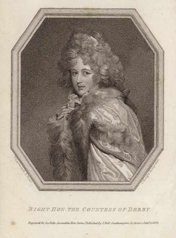 Condessa Honorável de Derby de Thomas Lawrence