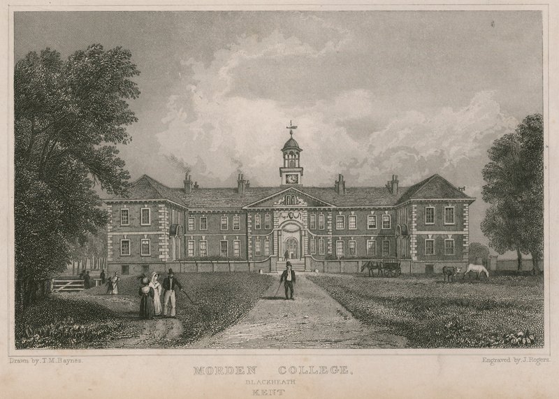 Visão geral do Morden College de Thomas Mann Baynes