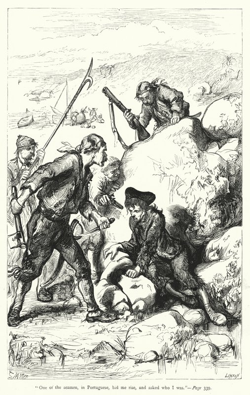 Ilustração para Gullivers Travels de Jonathan Swift (gravura) de Thomas Morten