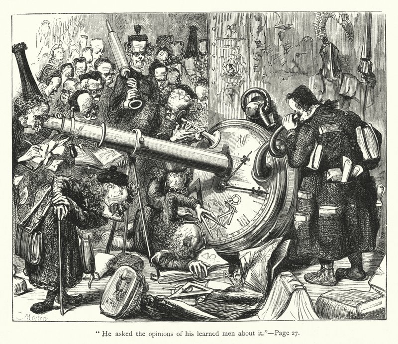 Ilustração para Gullivers Travels de Jonathan Swift (gravura) de Thomas Morten