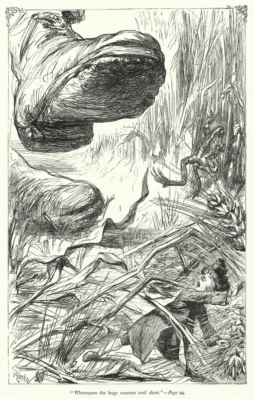Ilustração para Gullivers Travels de Jonathan Swift (gravura) de Thomas Morten