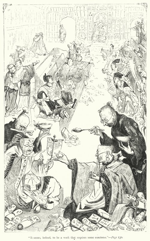Ilustração para Gullivers Travels de Jonathan Swift (gravura) de Thomas Morten