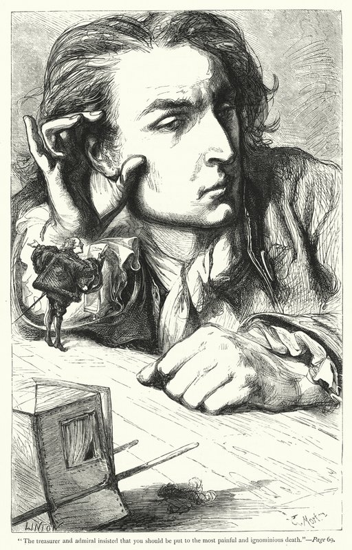 Ilustração para Gullivers Travels de Jonathan Swift (gravura) de Thomas Morten