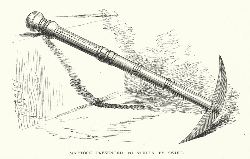 Ilustração para a vida de Jonathan Swift (gravura) de Thomas Morten