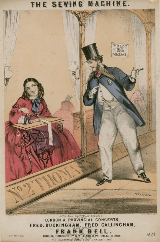 A máquina de costura de Thomas Packer