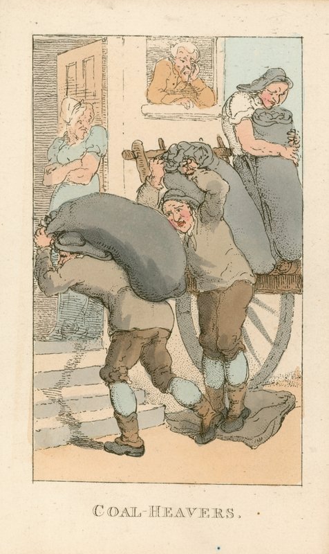Carvoeiros de Thomas Rowlandson