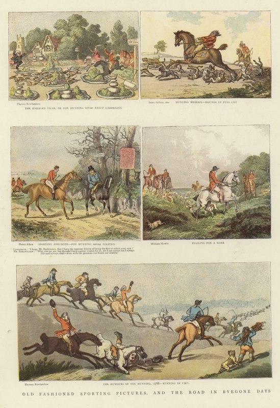 Fotos de Sporting à moda antiga de Thomas Rowlandson