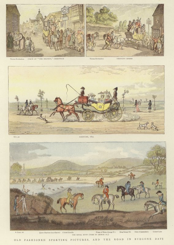 Fotos de Sporting à moda antiga de Thomas Rowlandson