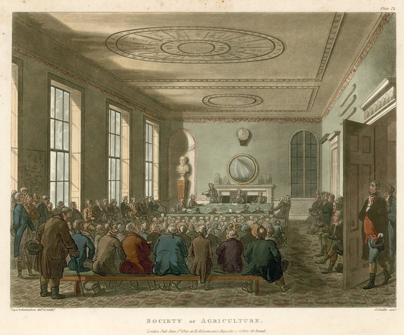 Sociedade da Agricultura de Thomas Rowlandson