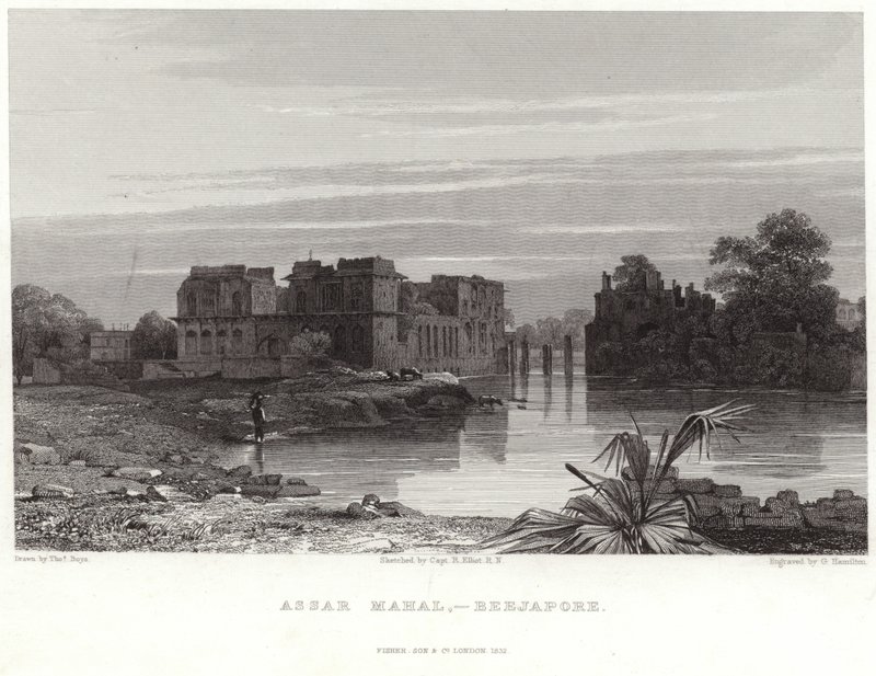 Assar Mahal em Beejapore de Thomas Shotter Boys
