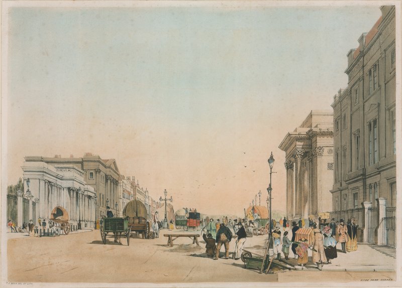 Hyde Park Corner, Londres de Thomas Shotter Boys