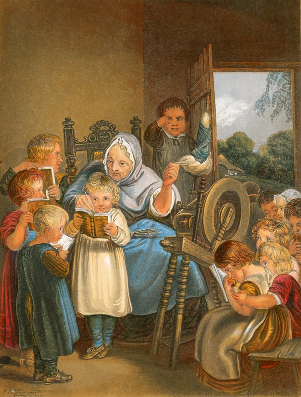 O Schoolmistress de Thomas Stothard