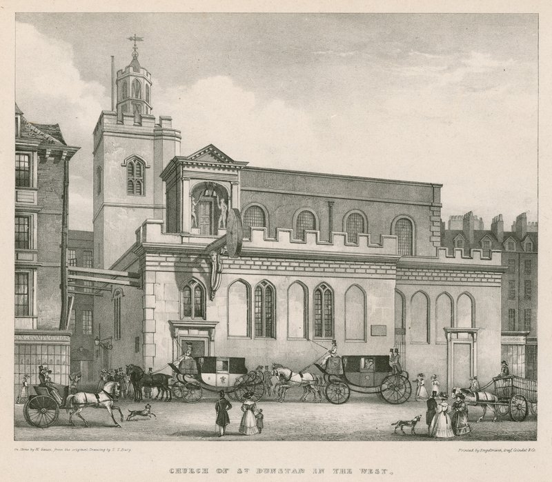 Igreja de St Dunstan no oeste de Thomas Talbot Bury