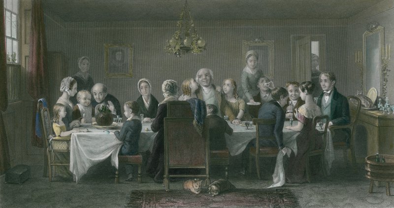 O pudim de natal de Thomas Webster