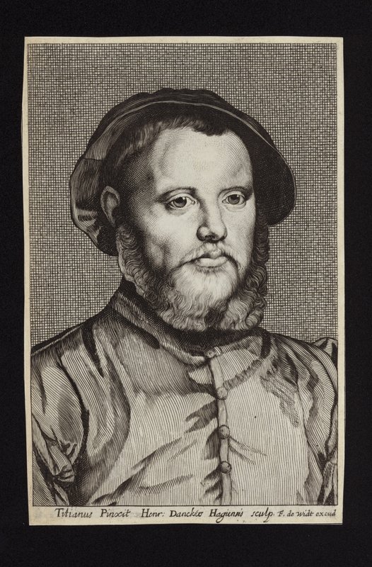 Henr Dancker Hagiensis de Tiziano Vecelli